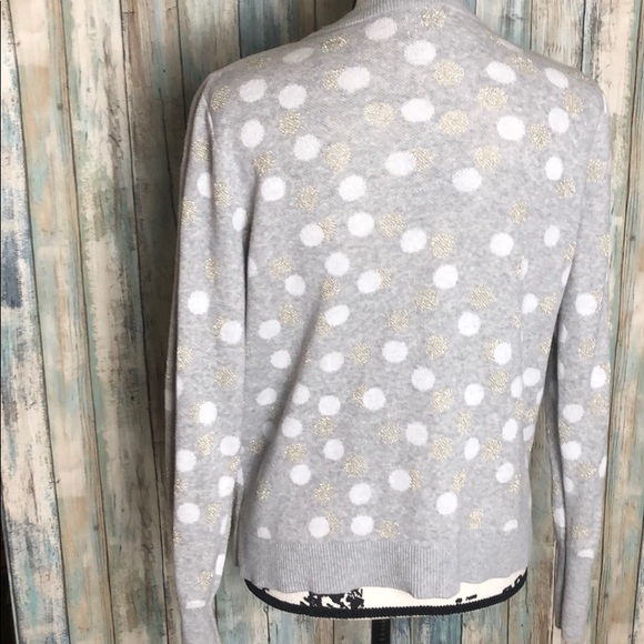 Grey Polka Dot Sweater - Picture 3 of 3